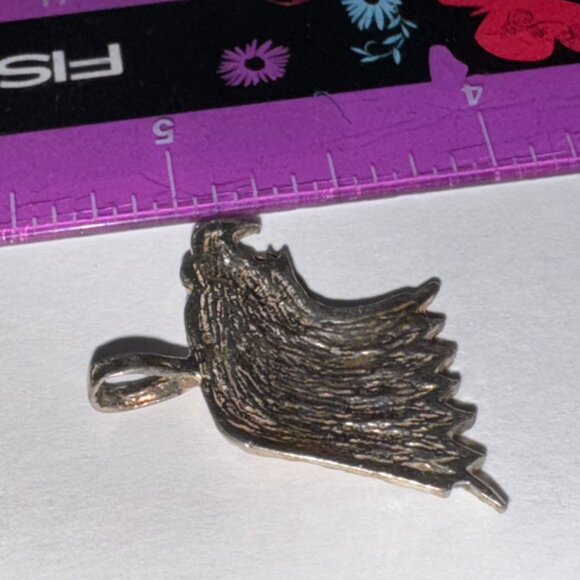 Sterling Silver Eagle Head Pendant - Picture 12 of 14